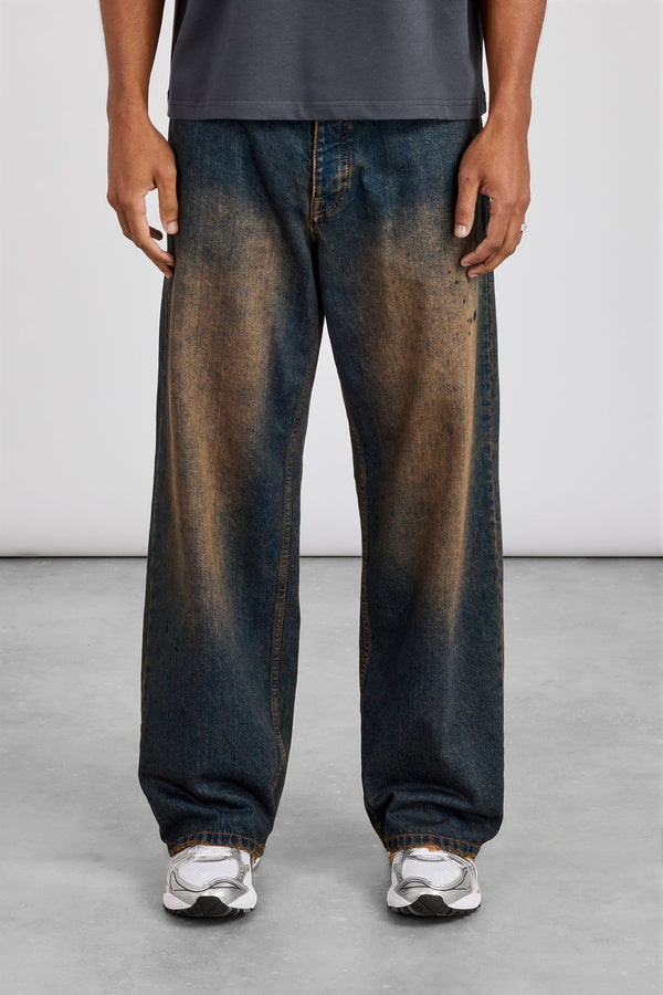 Baggy Dirty Wash Jean - Dirty Wash