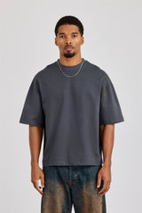 Cernucci Boxy T-Shirt - Charcoal