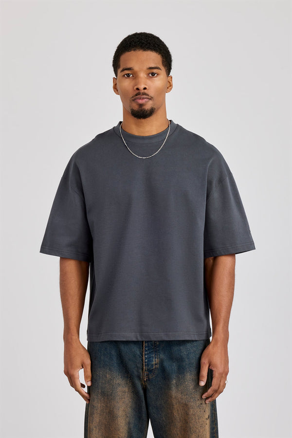 Cernucci Boxy T-Shirt - Charcoal