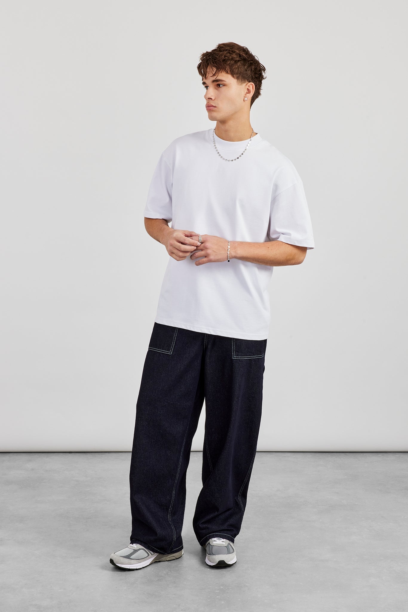 Cernucci Oversized T-Shirt - White