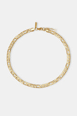 Textured Figaro Chain - 6mm - Gold