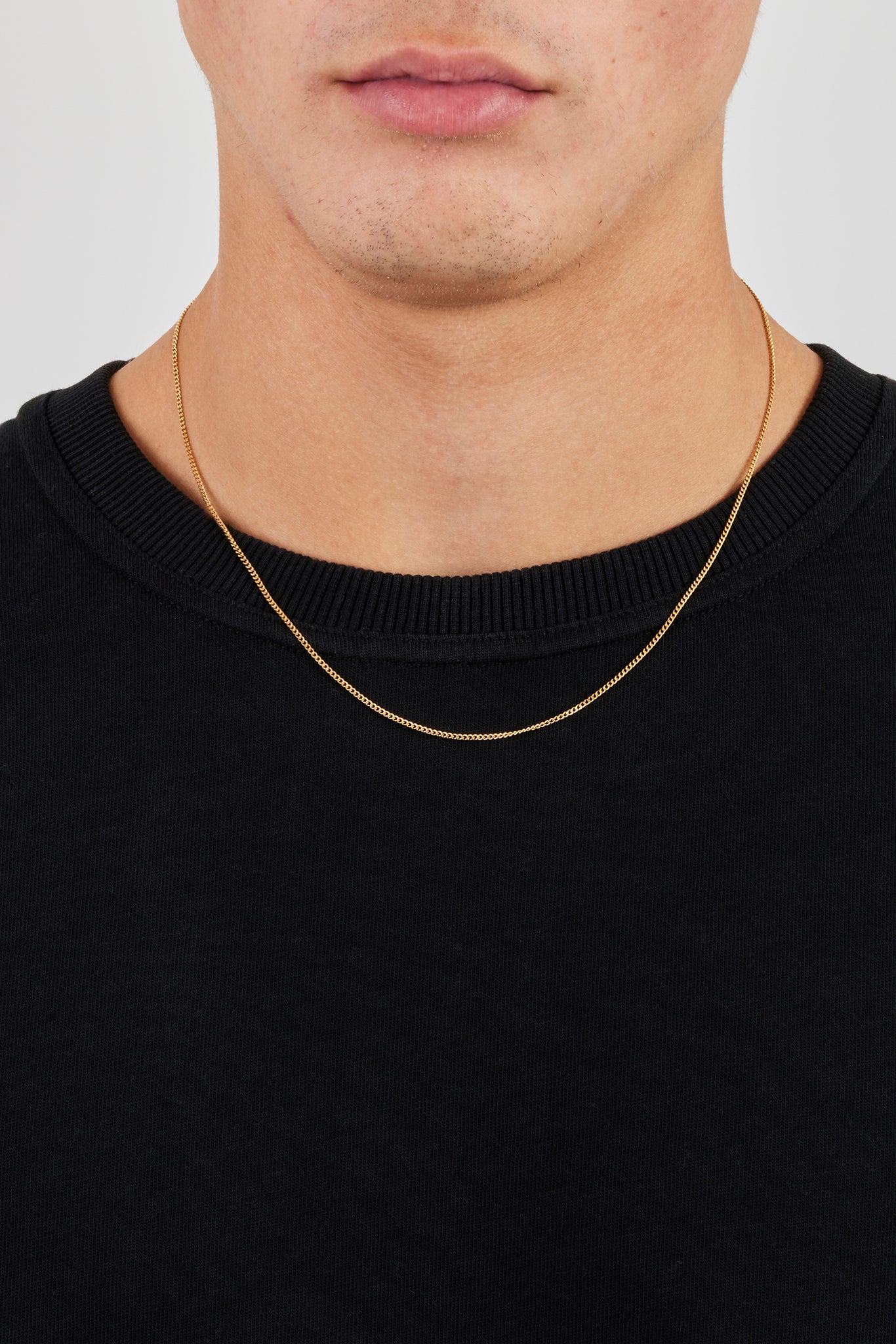 Micro Cuban Chain - 1.5mm - Gold