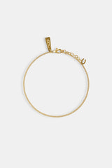 Micro Cuban Bracelet - 1.5mm - Gold