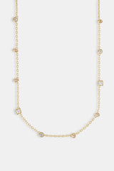 Clear Multi Stone Chain - 6mm
