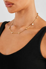 Clear Multi Stone Chain - 6mm