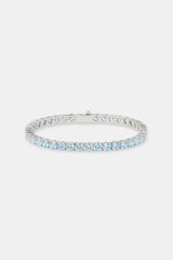 Light Blue Tennis Bracelet - 5mm