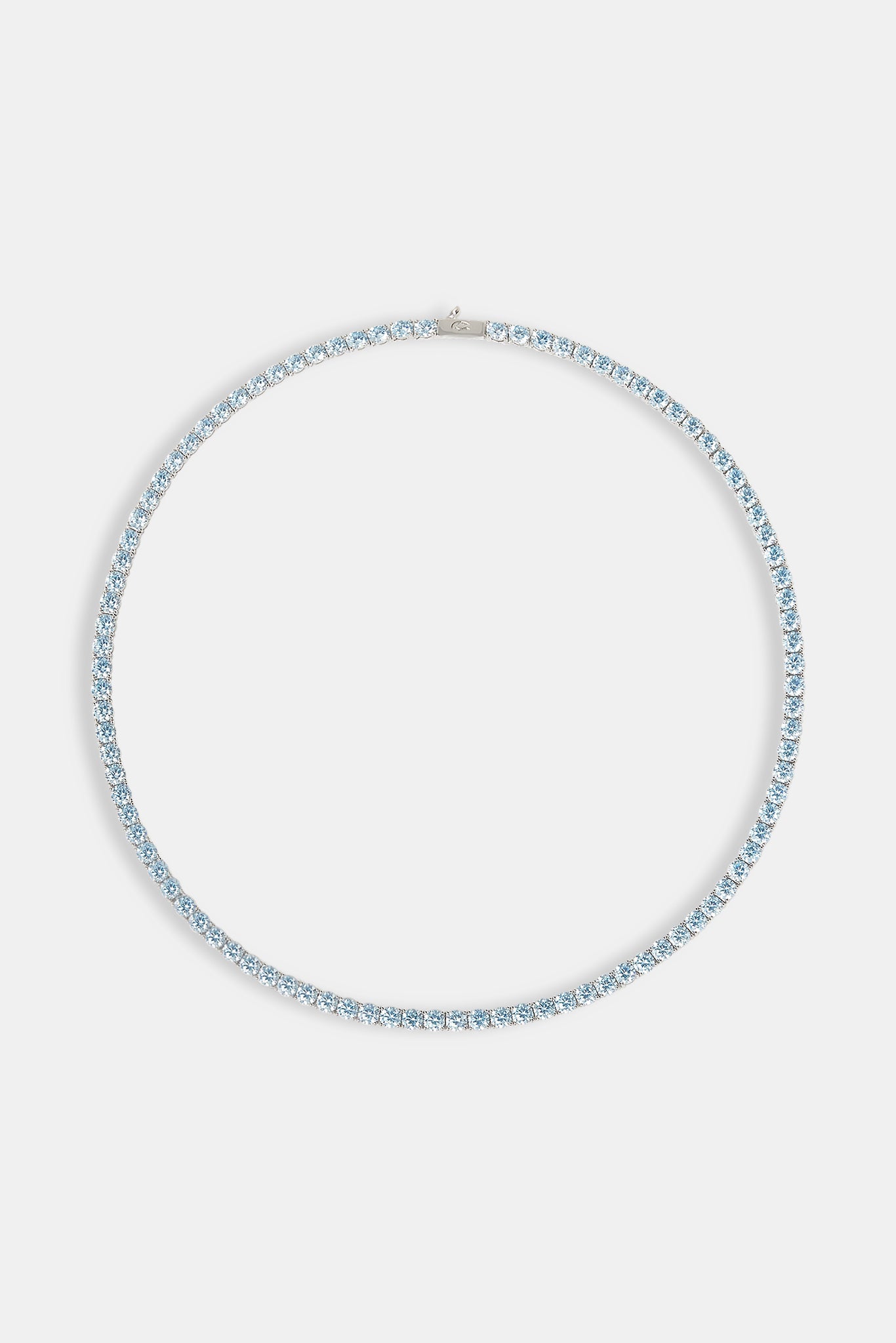 Light Blue Tennis Chain - 5mm