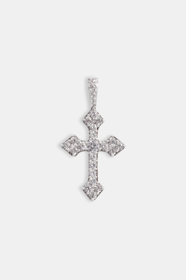 Iced Celtic Cross Pendant