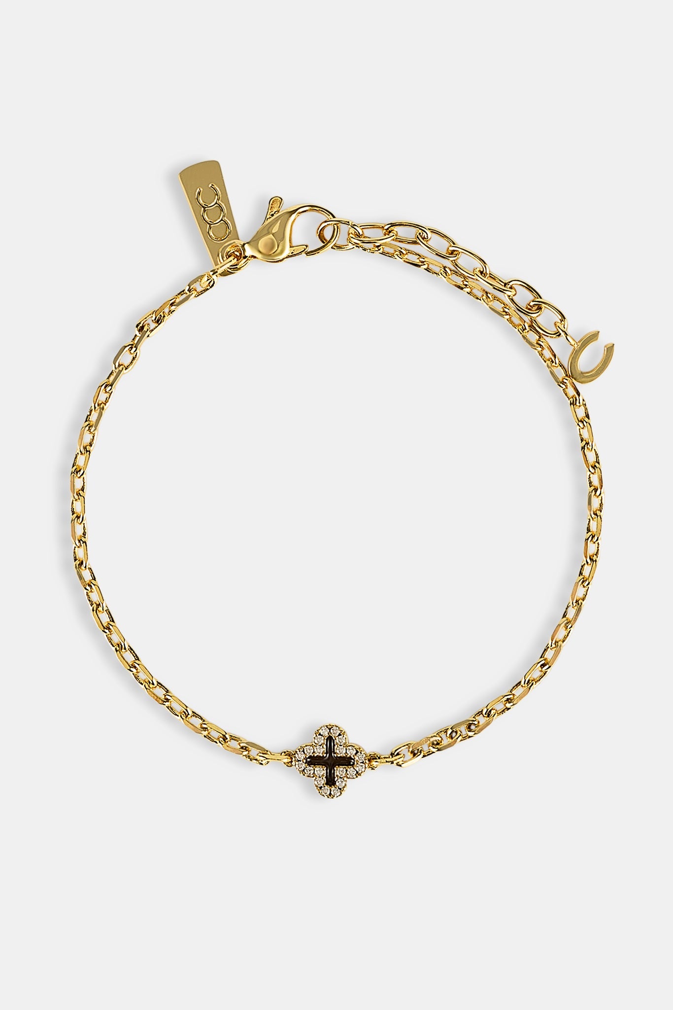 Chocolate Motif Bracelet - 8mm