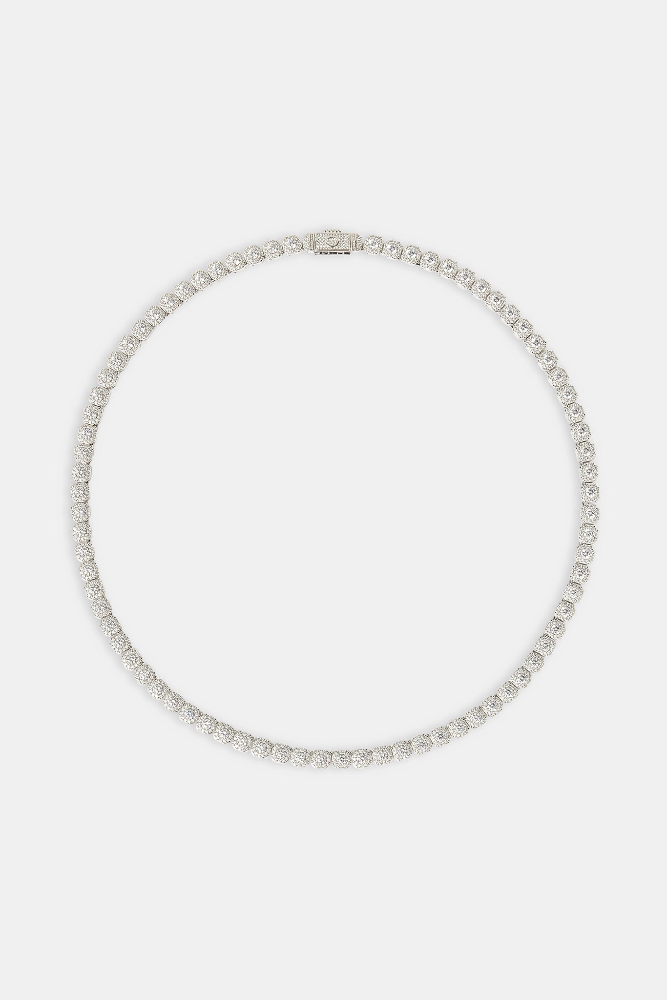 Clustered Tennis Chain - 5mm