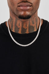 Clustered Tennis Chain - 5mm