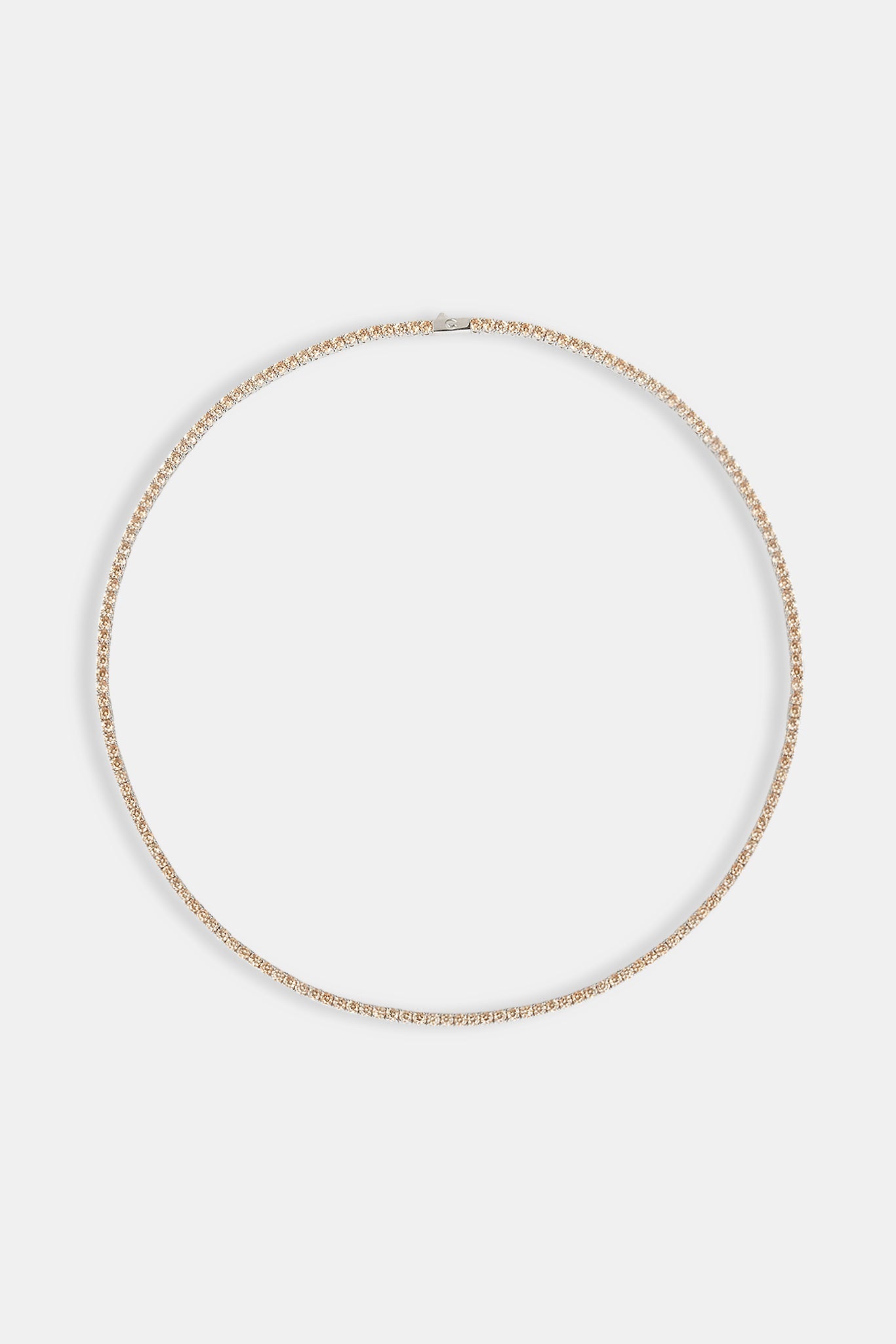 Champagne Tennis Chain - 3mm
