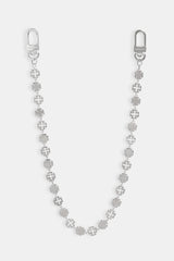 Motif Cross Outline Jean Chain - 10mm - White
