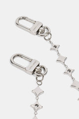 Star Outline Jean Chain - 10mm - White