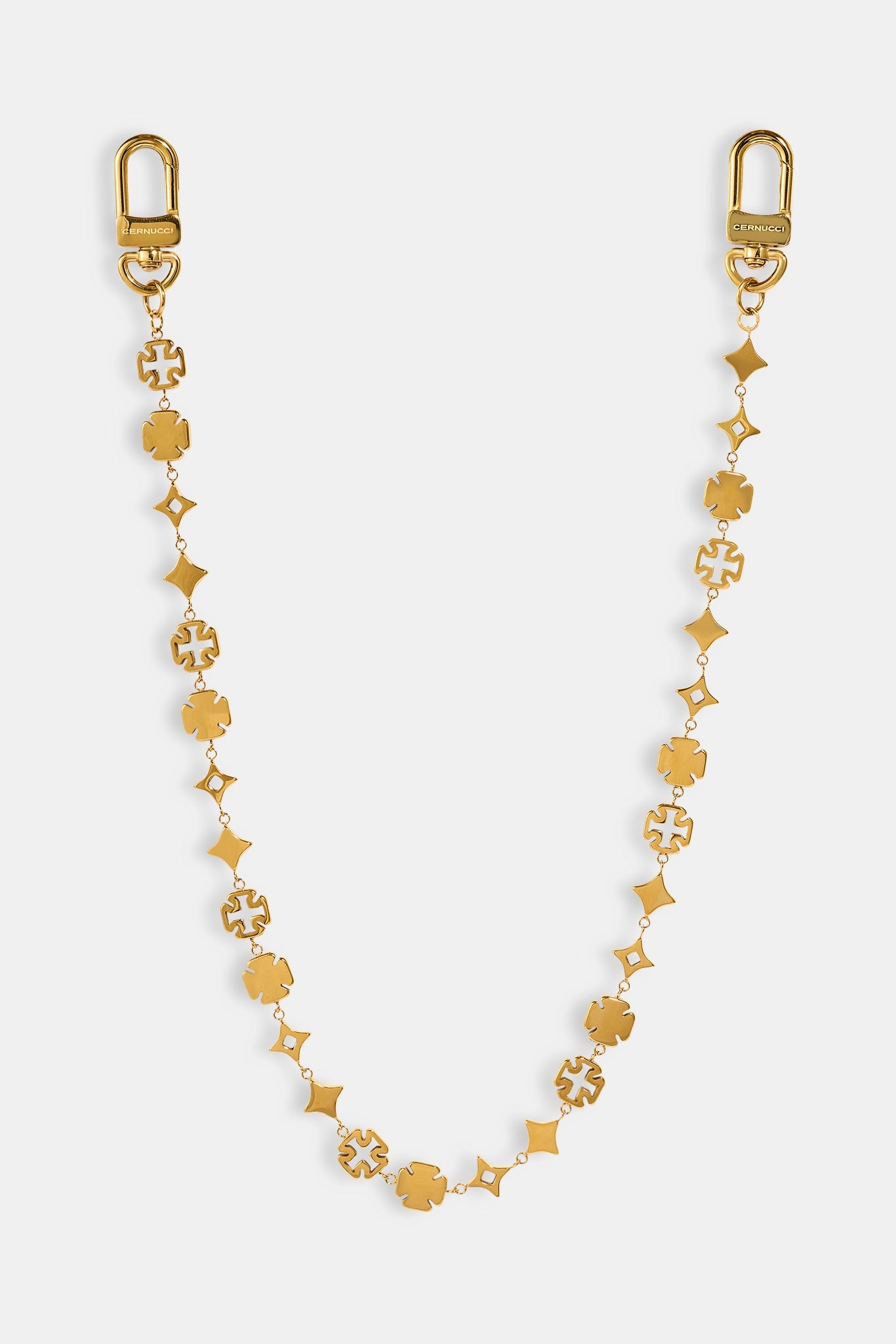 Cernucci Motif Jean Chain - 10mm - Gold