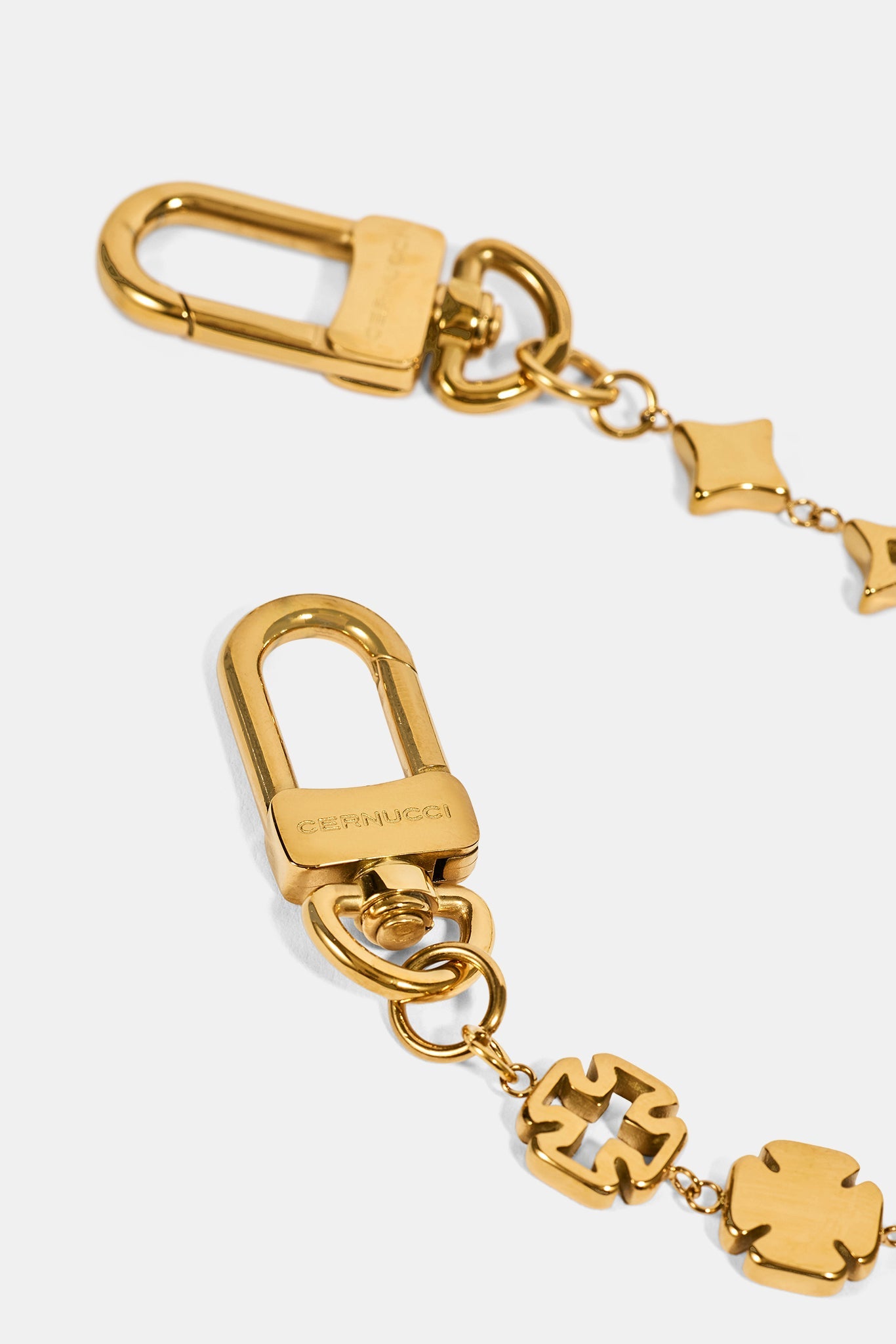 Cernucci Motif Jean Chain - 10mm - Gold