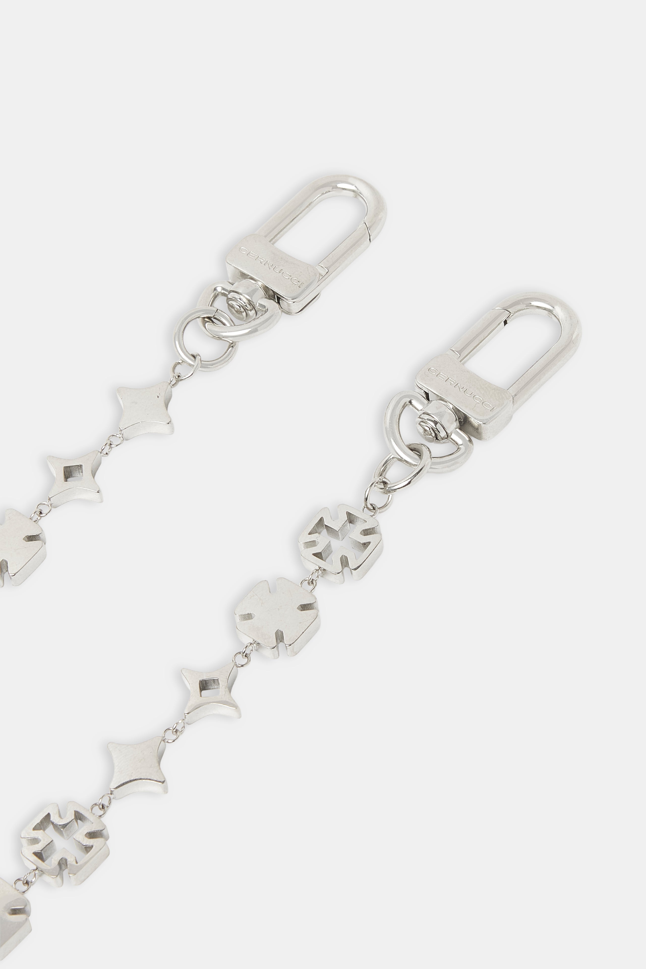 Mens Relaxed Jean & 10mm Cernucci Motif Jean Chain - Antique Wash
