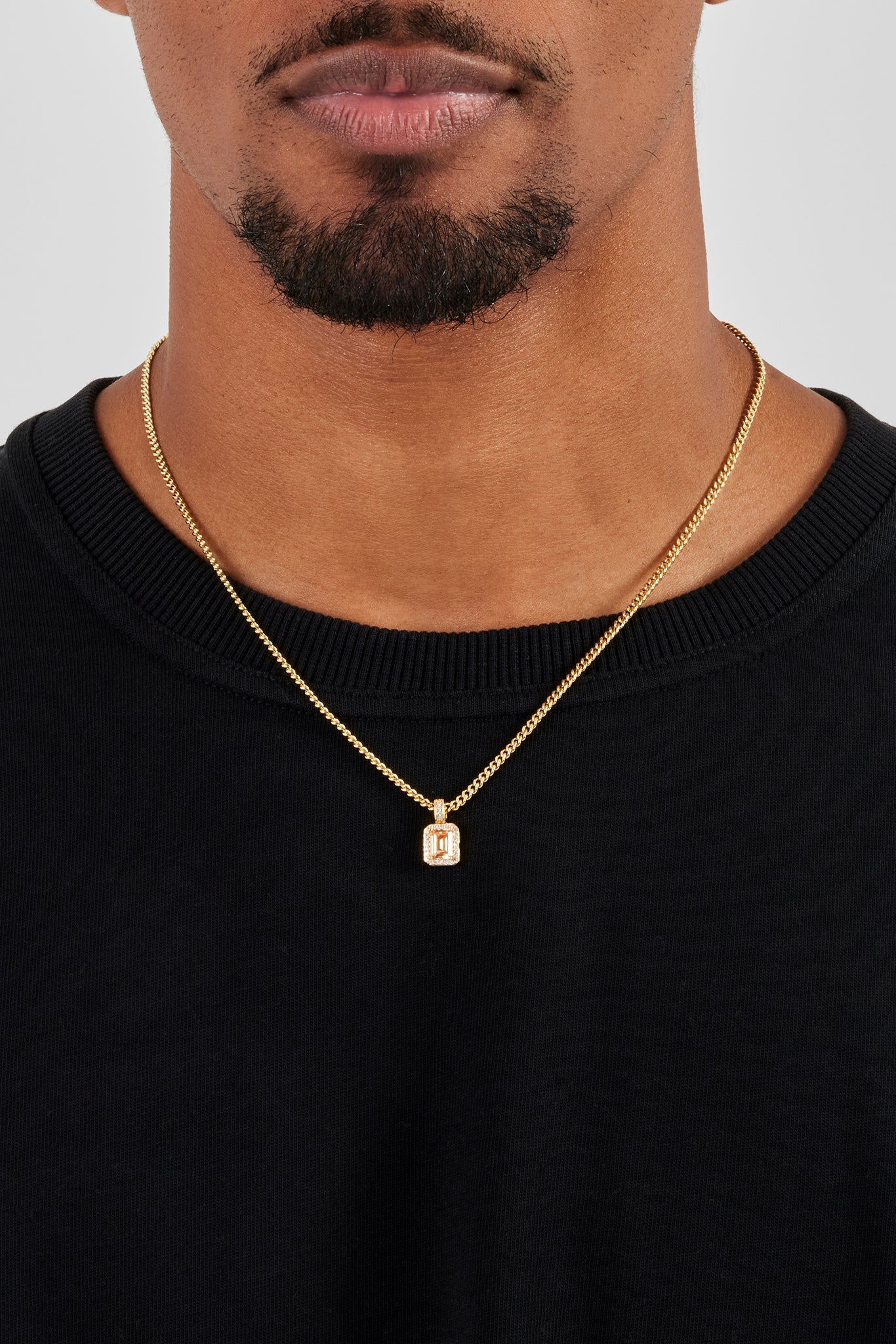 Champagne Gemstone Necklace - 10mm