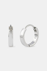 Polished Huggie Earrings