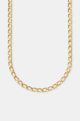 Curb Chain - 6mm - Gold