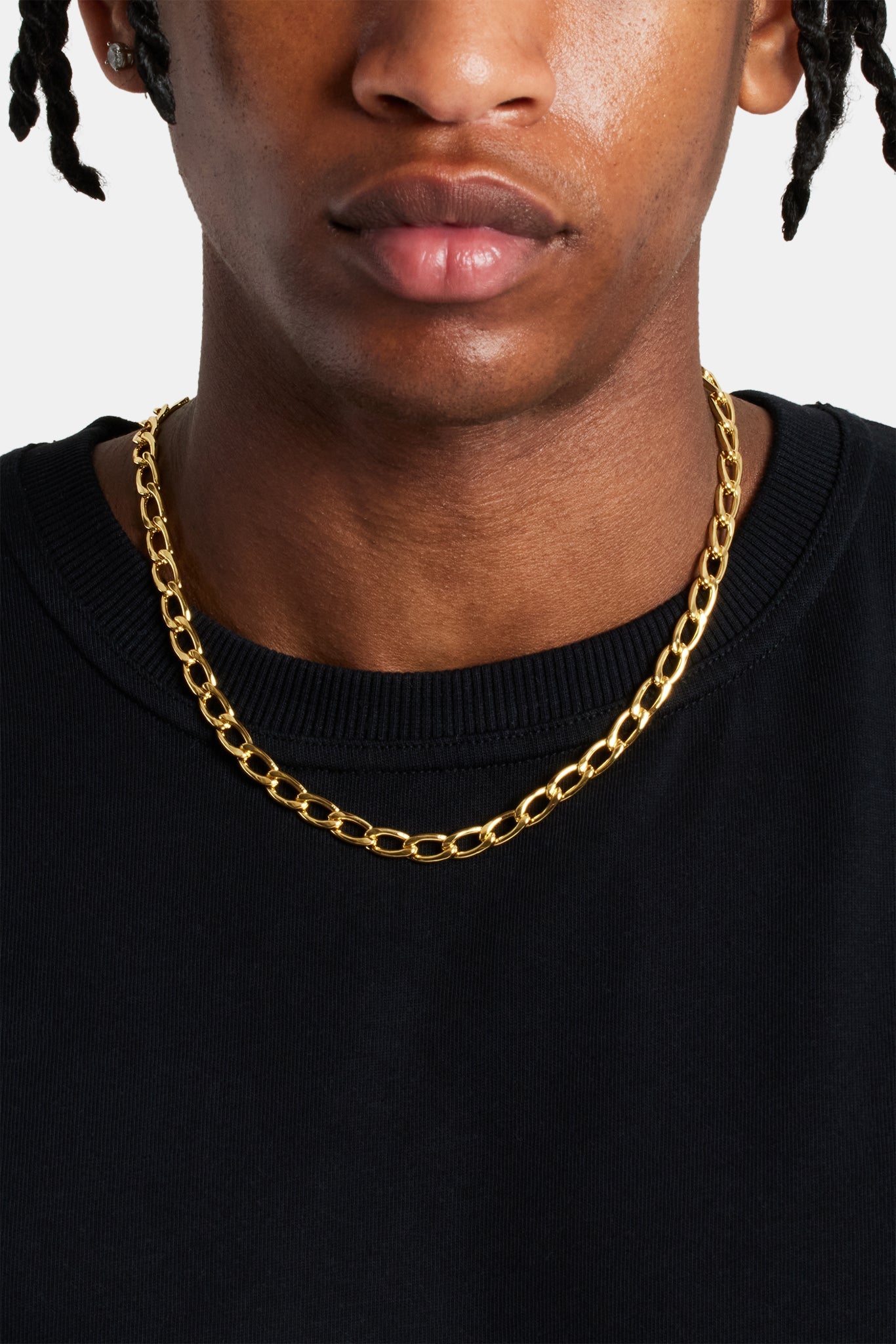 Curb Chain - 6mm - Gold | Mens Chains | Shop Curb Chains at CERNUCCI ...