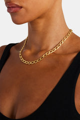 Womens Curb Chain - 6mm - Gold