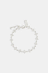 Iced Star Outline Bracelet - 8mm