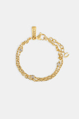 Double Layer Ice Rolo Bracelet - 5mm