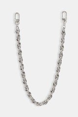 Twist Link Jean Chain - 10mm - White