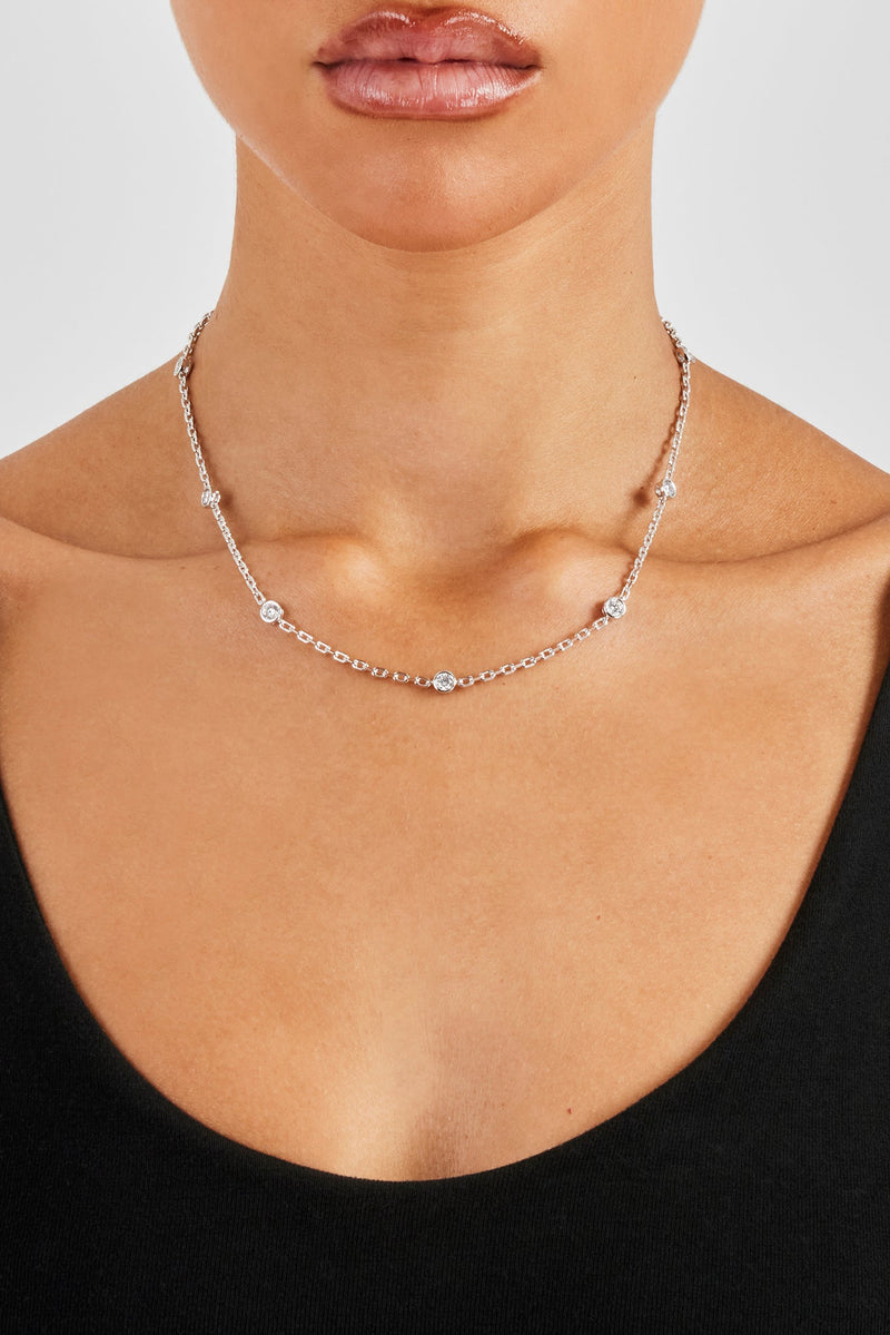 Gemstone Rolo Chain - 5mm