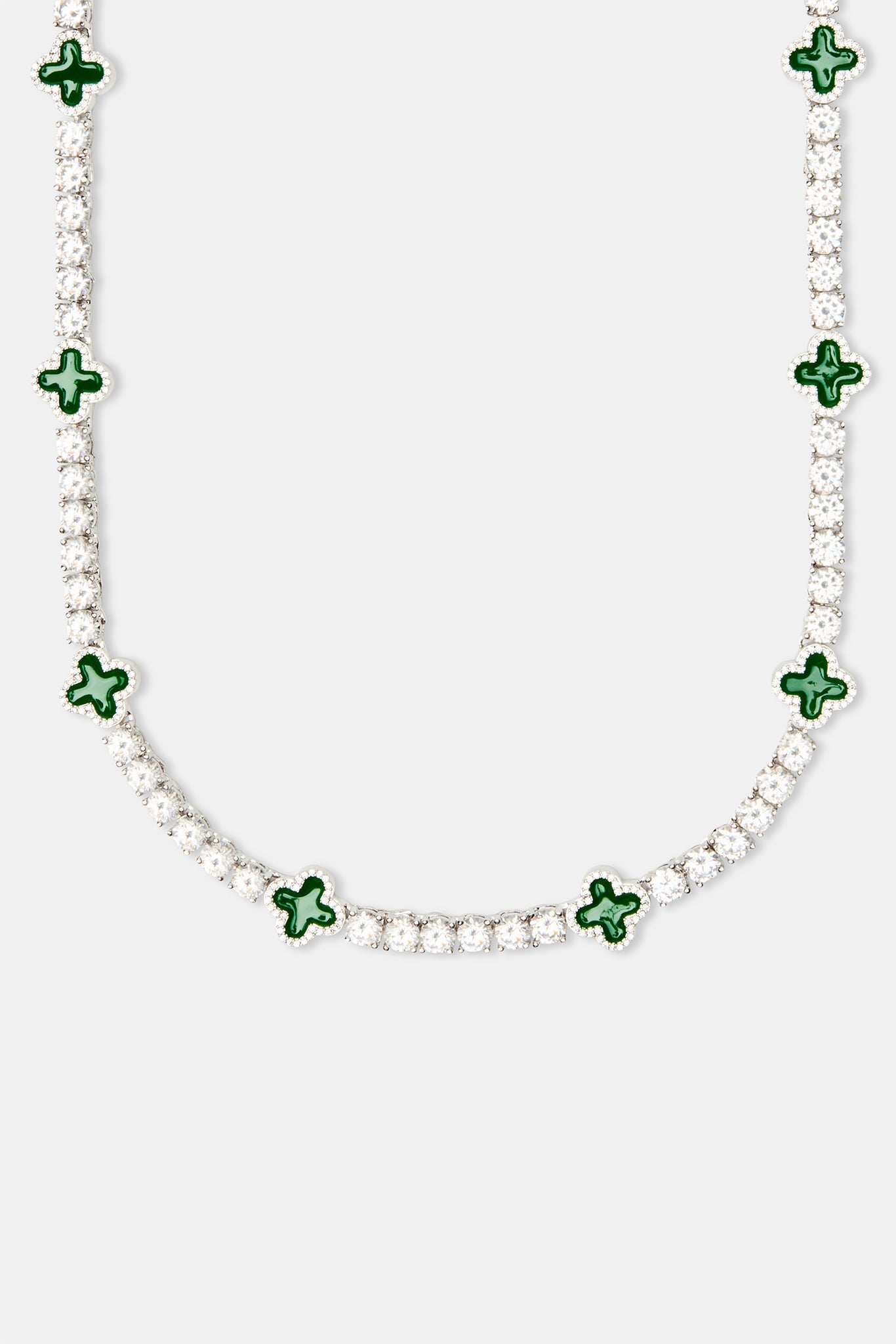 Green Motif Tennis Chain | Mens Chains | Shop Tennis Chains at