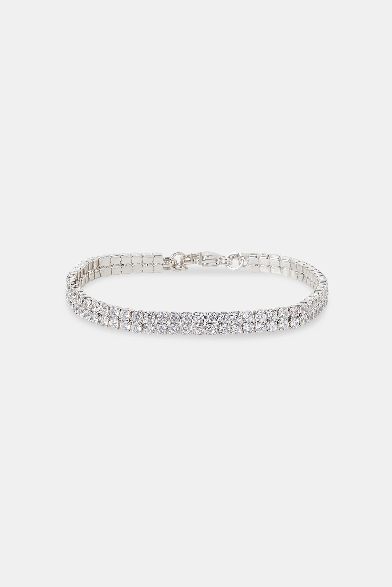 Iced Double Tennis Bracelet - 5mm