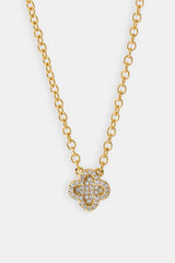Iced Motif Necklace - 10mm