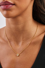 Iced Motif Necklace - 10mm