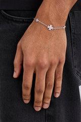 Iced Micro Motif Rolo Bracelet - 8mm