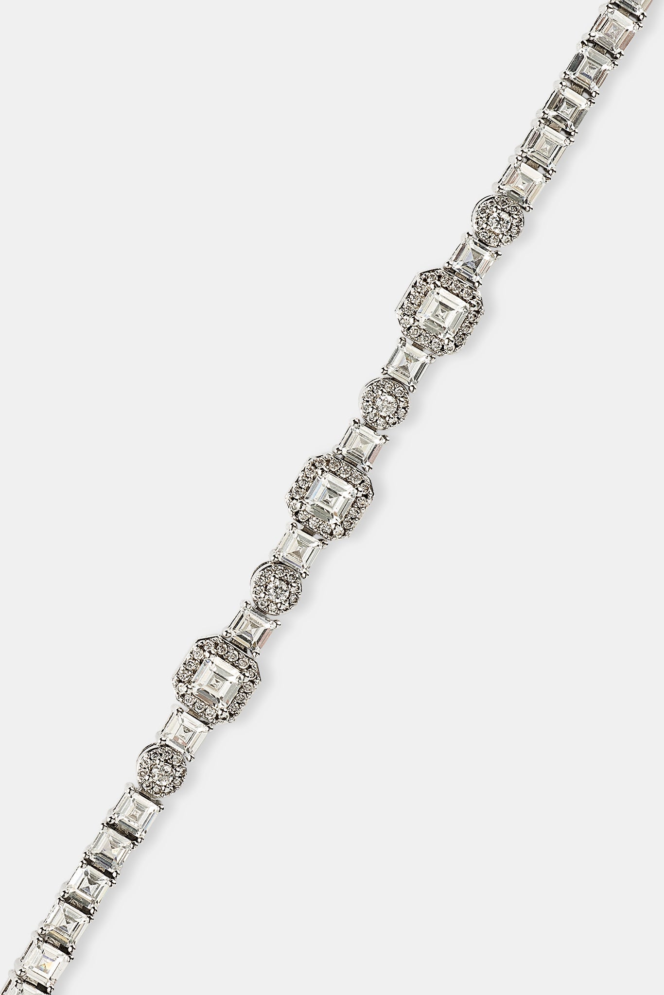 Iced Multi Gemstone Tennis Bracelet - 3mm