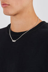 Iced Connecting Links Necklace - 8mm