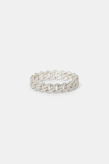 Iced Prong Cuban Ring - 5mm