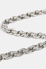 Twist Link Jean Chain - 10mm - White
