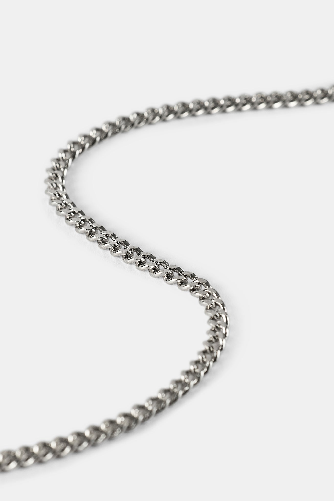 Micro Cuban Chain - 2.5mm - White – Cernucci US