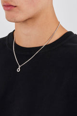 Micro Iced Motif Cut Out Necklace - 10mm