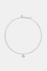 Micro Polished Motif Cut Out Necklace - 10mm