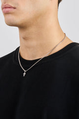 Micro Iced Cross Cuban Necklace - 10mm