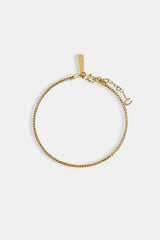Micro Franco Bracelet - 1.5mm - Gold