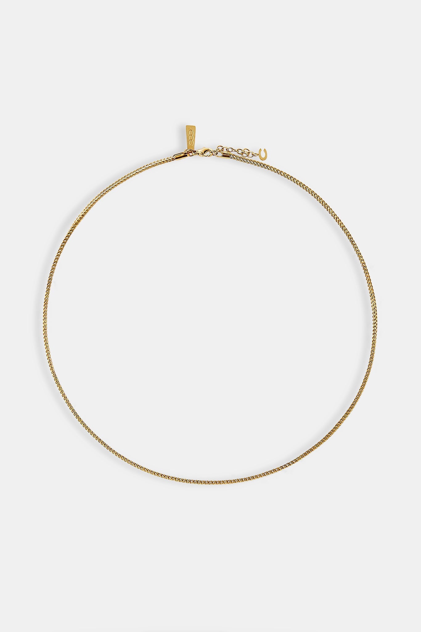 Micro Franco Chain - 1.5mm - Gold