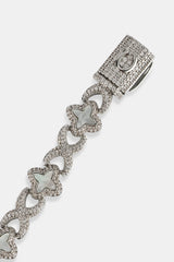 Mother of Pearl Micro Motif Rolo Bracelet - 8mm