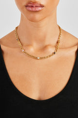 Multi Gem Coffee Bean Chain - 6mm