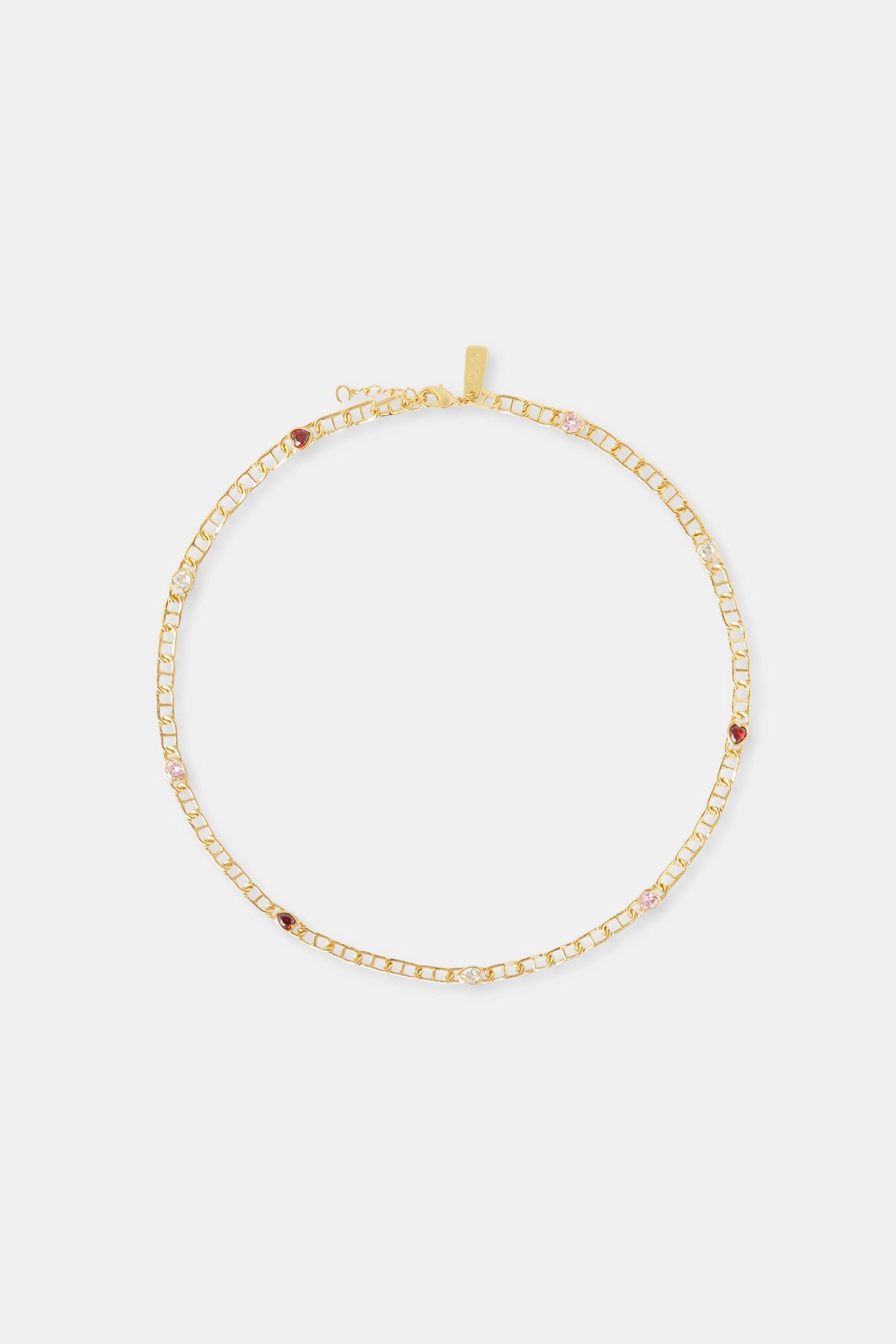 Multi Gem Coffee Bean Chain - 6mm