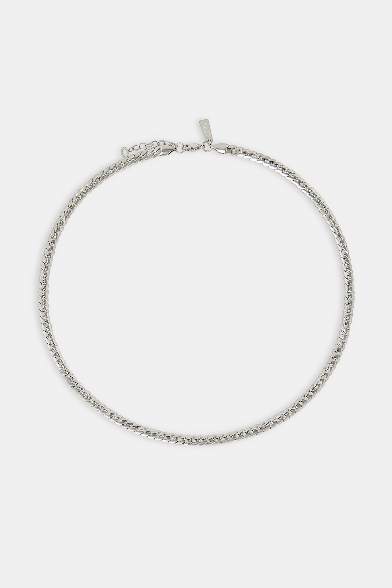 Polished Flat Cuban Chain - 5mm