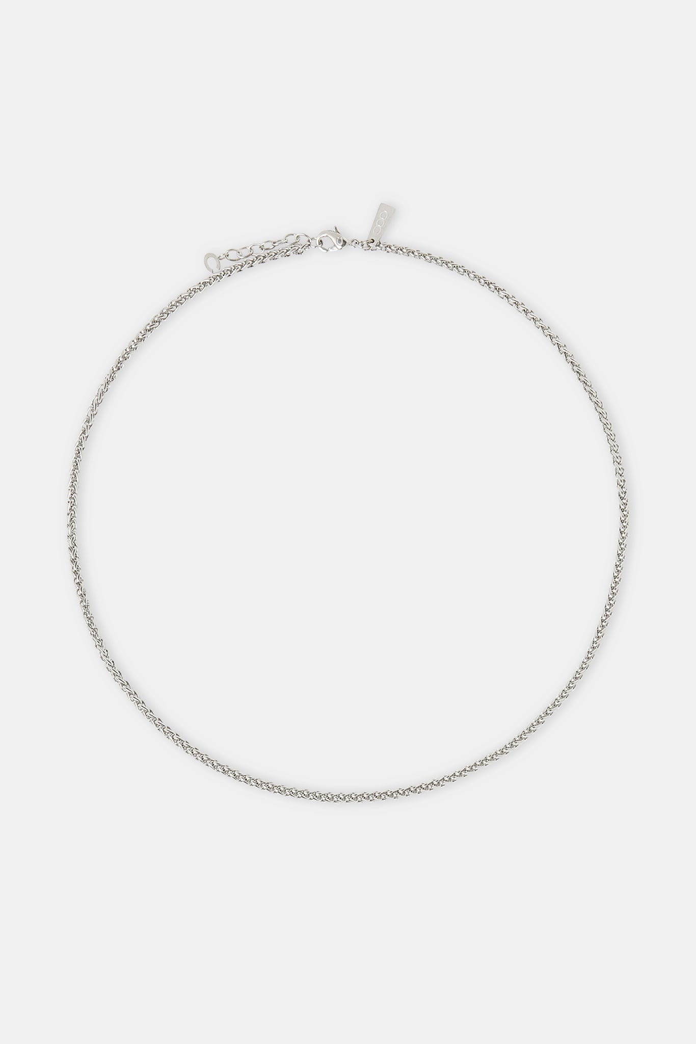 Polished Wheat Link Chain - 3mm